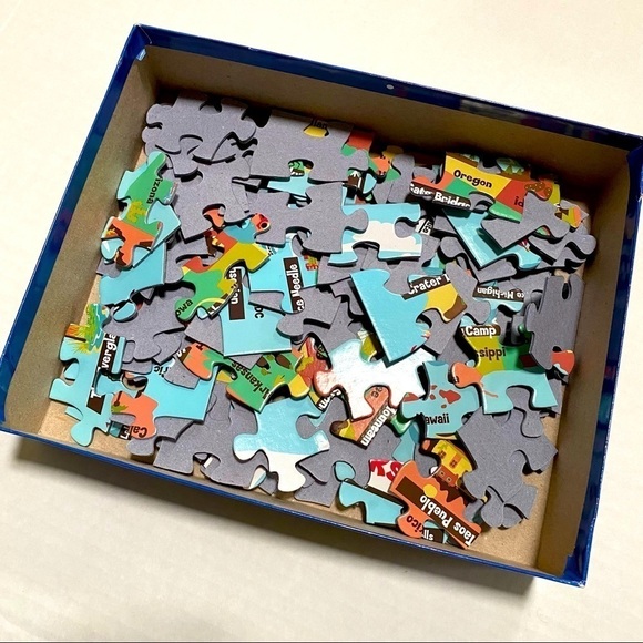 Smithsonian Discovery Jigsaw Puzzle American Landmarks - Picture 3 of 3